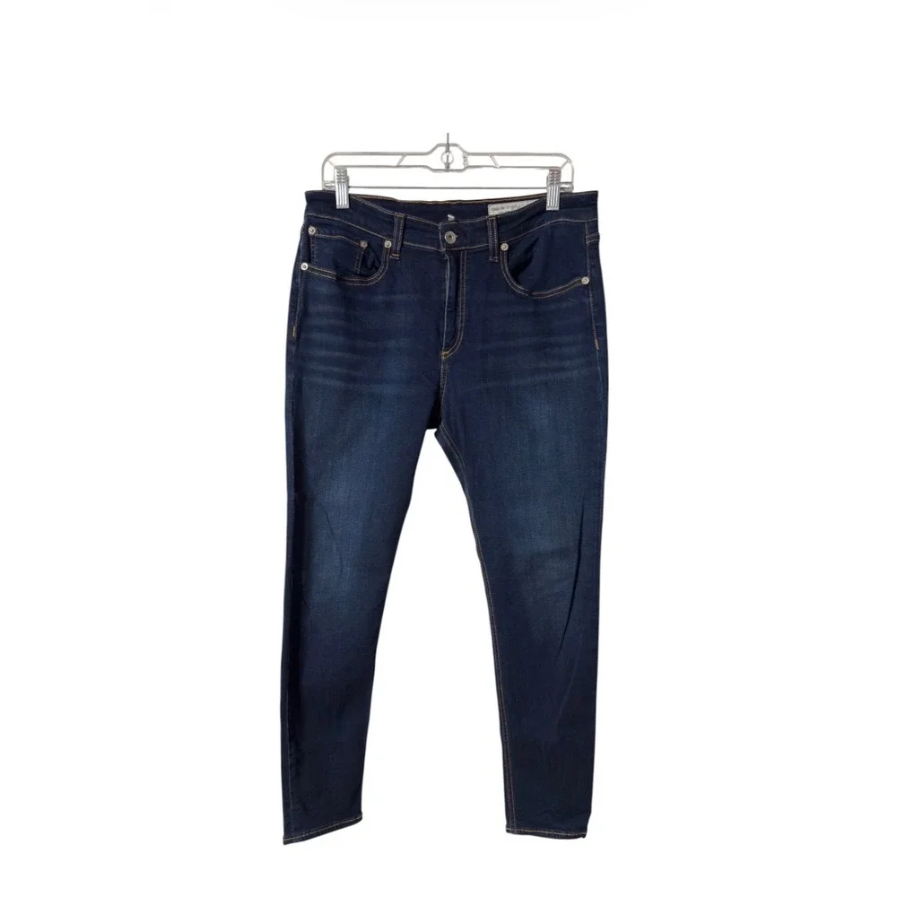 Rag & Bone New York Skinny Jeans Dark Wash Indigo Denim Size 31 Mens‎